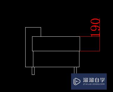 CAD怎样画沙发侧立面图？