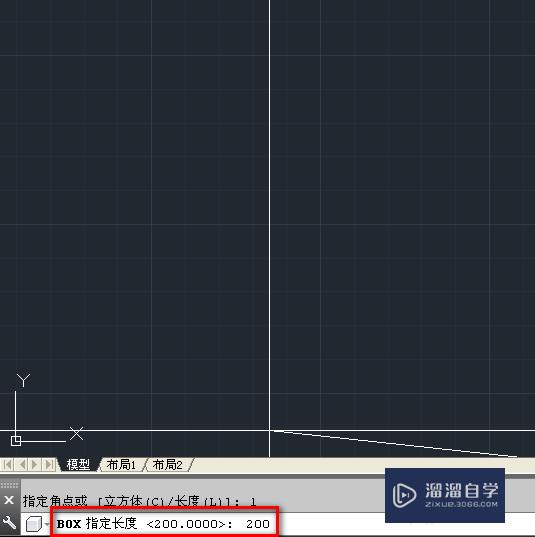 如何使用CAD绘制长方体？