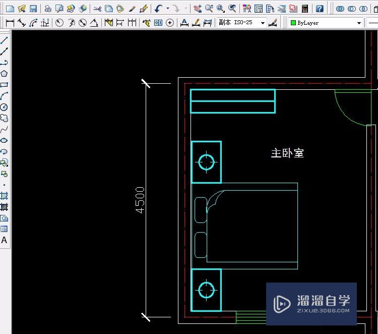 CAD实例第33课 家具的画法（图案填充、渐变色）