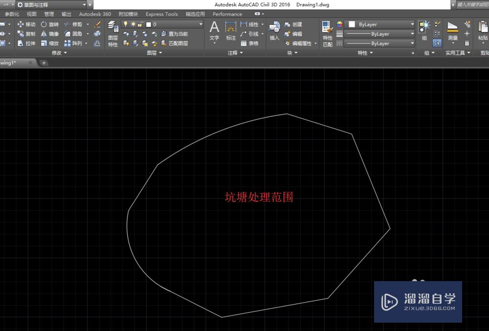 使用CAD计算不规则图形的面积即周长