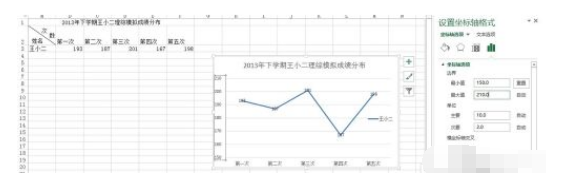 Excel中如何做区间分布图：如下图：？