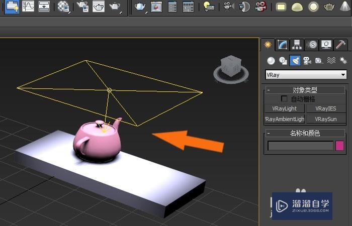 3DMax2014中VRaylight灯光如何使用？