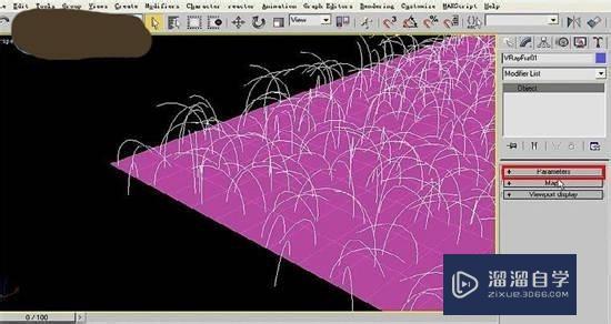 龙渲经验：VRay毛发地毯的制作全过程