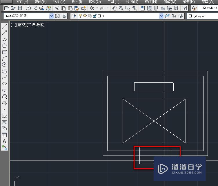 CAD绘制电梯图示