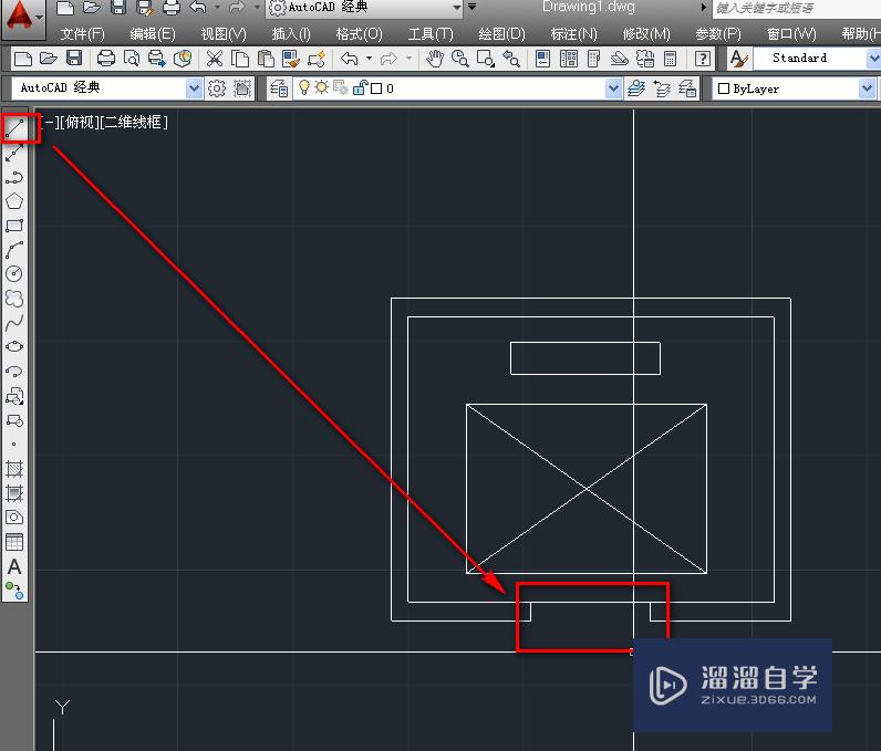 CAD绘制电梯图示