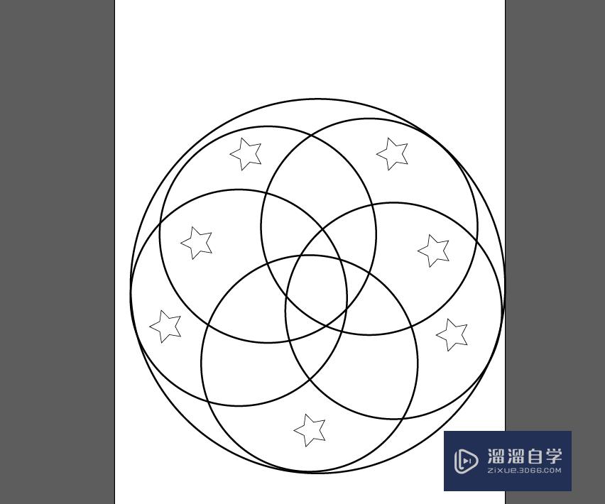 ai怎样快速填充复杂图形颜色