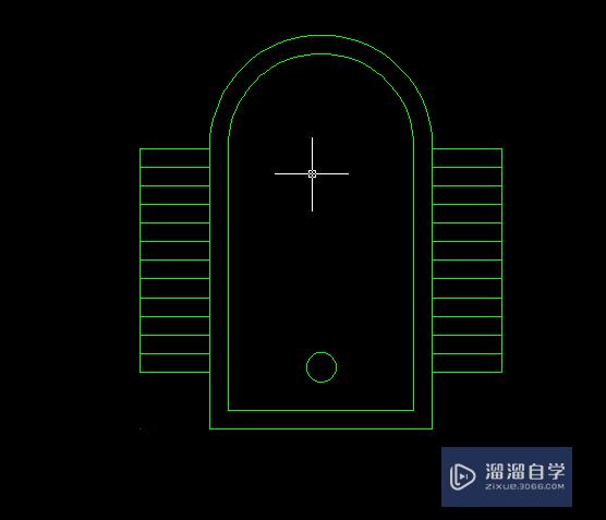 CAD怎样画便池？