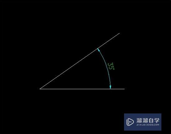 CAD2012怎么画角？