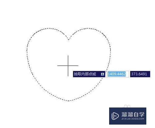 如何用CAD制作爱心图片？