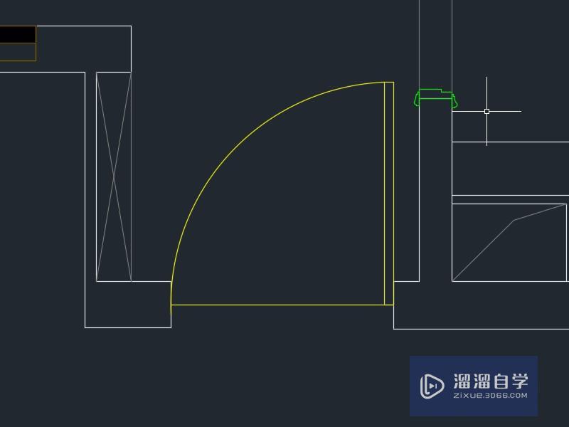 CAD怎么能够快速画一个平面图上的门？