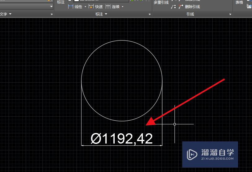 CAD怎么标注圆的直径符号？