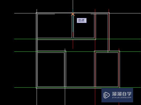 土木工程CAD平面图步骤教学第二章墙线的画法