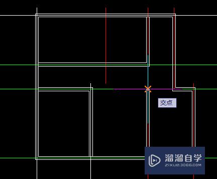 土木工程cad平面圖步驟教學第二章牆線的畫法