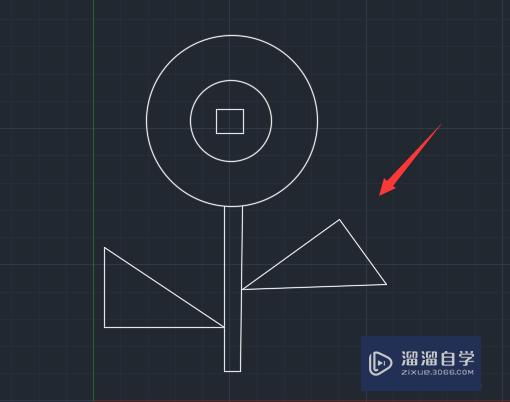 使用CAD如何绘制漂亮的小花？