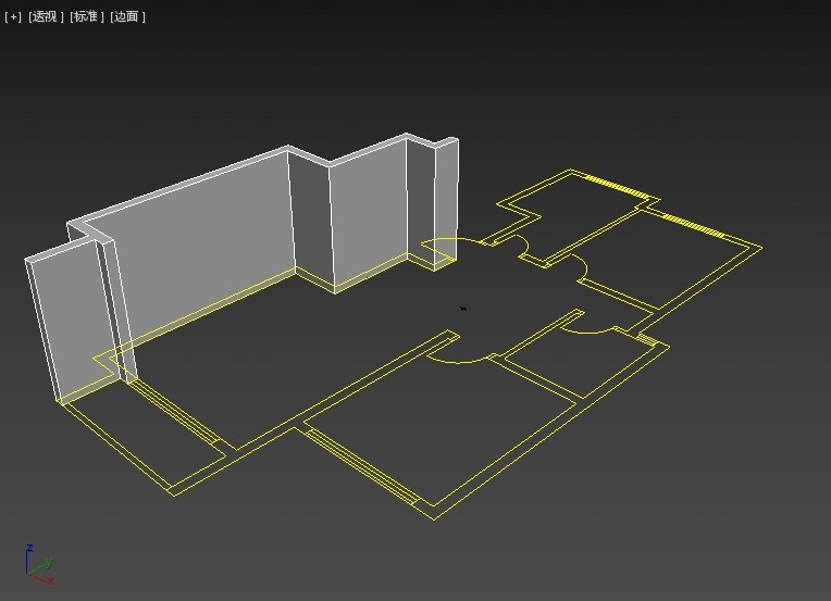 CAD在3DMax 怎么挤出？