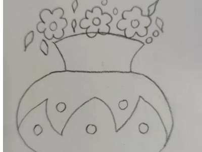 花瓶怎么画？