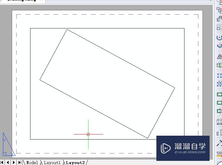 CAD编辑中如何给插入图形确定坐标？