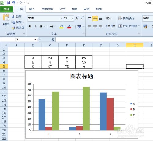 Excel图表标题怎么弄到上方？
