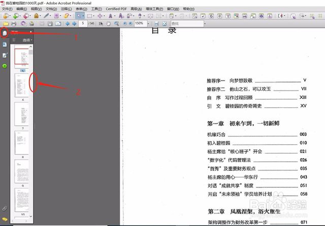怎样PDF多页预览？