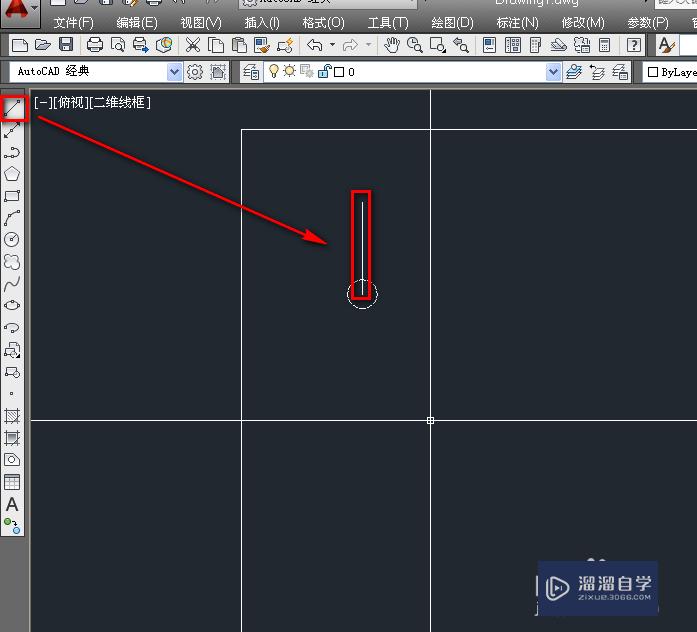 使用CAD绘制灌木林图示