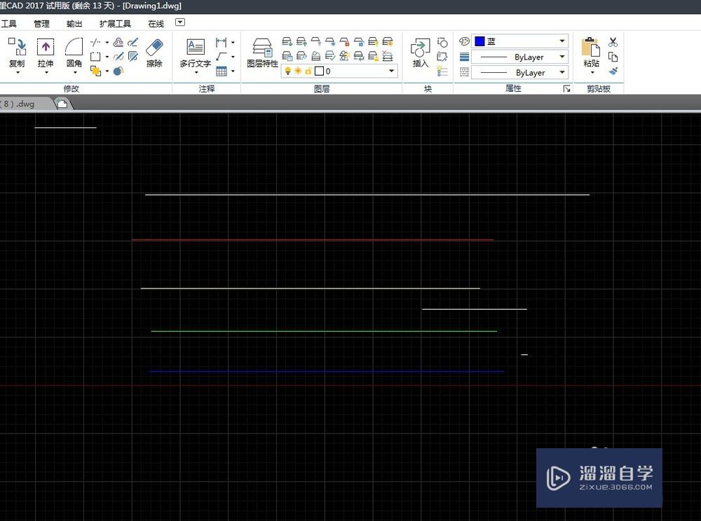 <esred>CAD</esred>中<esred>线条</esred><esred>颜色</esred>怎样<esred>修改</esred>？