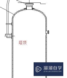 如何用CAD画出塔设备图？