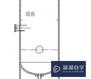 如何用CAD画出塔设备图？