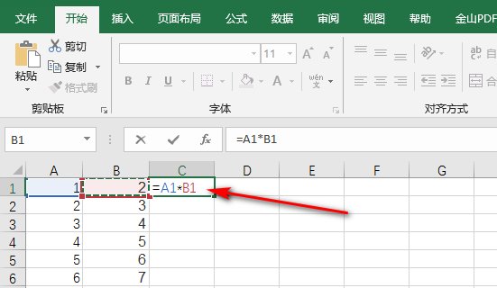Excel中怎么才能实现自动求积和批量自动求积？