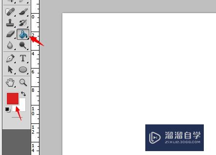 PS怎么画空心圆？