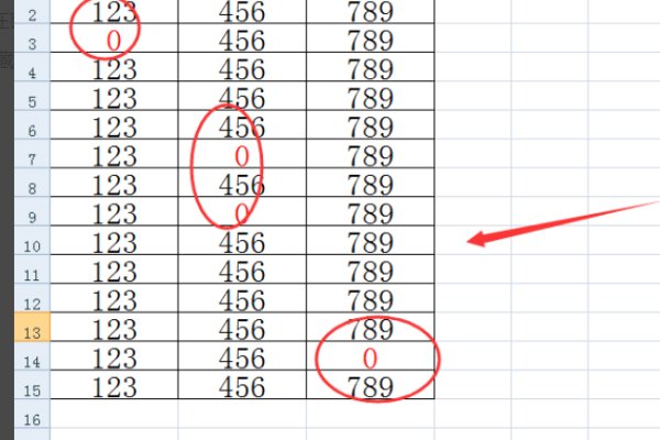 Excel 里面怎么让数值为0的单元格不显示啊？