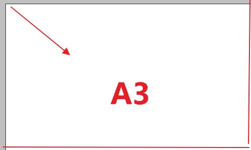 ps里面怎么把a3大小的图片转换成a4大小呢?