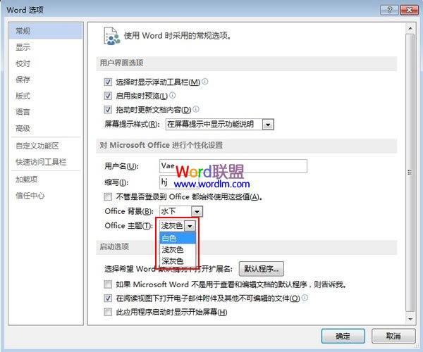 主题颜色怎么设置Word？