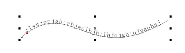 CDR怎样让图形跟着文字走？