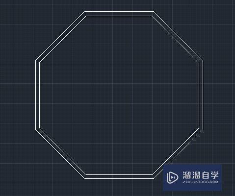 用CAD绘制八角凳