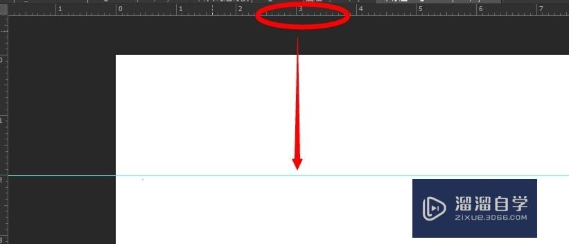 ps如何画水平直线