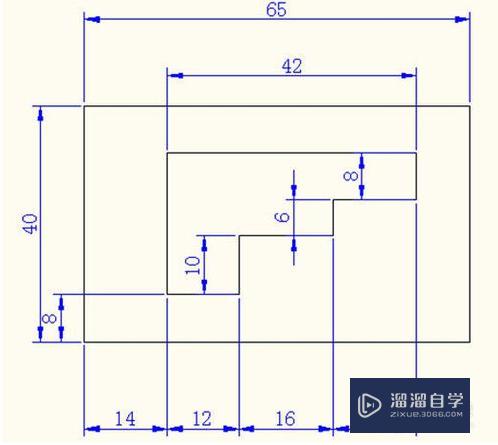 CAD相对坐标画图的方法