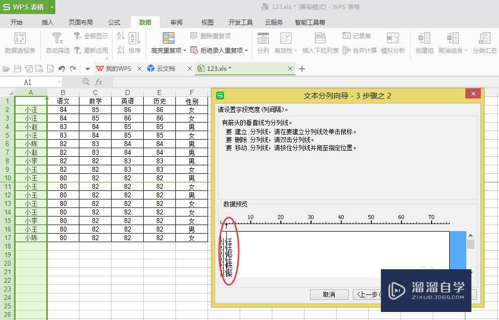 Excel表格怎么使用分列？