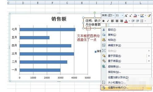 Excel图表里面怎么显示文字？