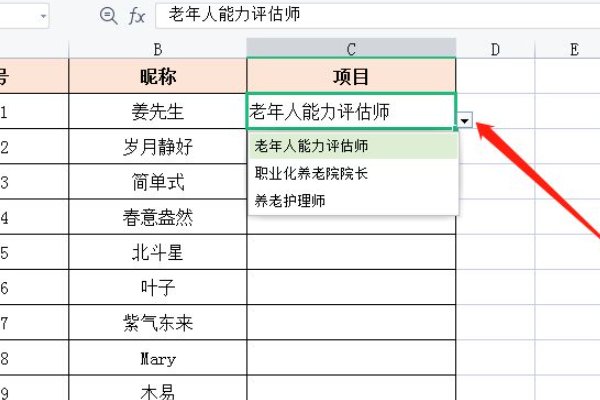 Excel怎么做下拉列表？