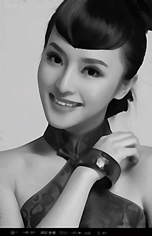 如何用PS工具把照片弄成素描画？