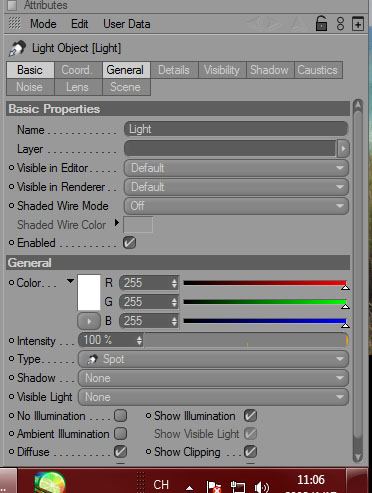 C4D灯光问题 Cinema 4D