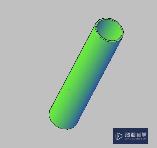 CAD三维空心管的画法