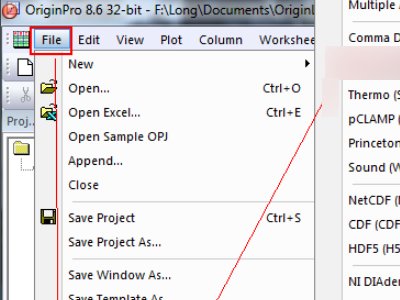 怎么把Excel里的数据导入origin？
