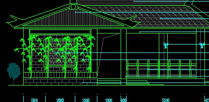 小茶室方案设计CAD