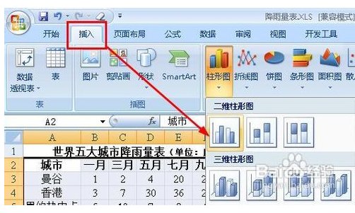 怎样设置Excel图标的x、y轴？