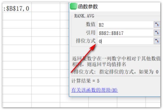 怎样用Excel给学生成绩名次排序？