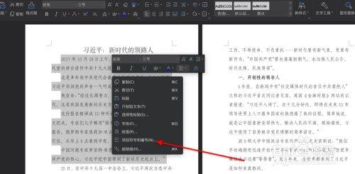 Word怎么为段落添加符号？