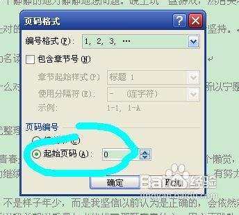 如何设置Word的页码？