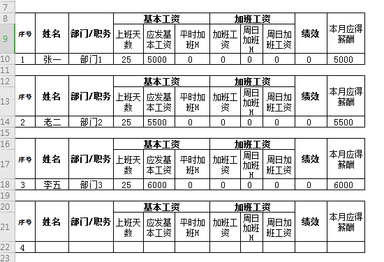 WPS工资条怎么制作？