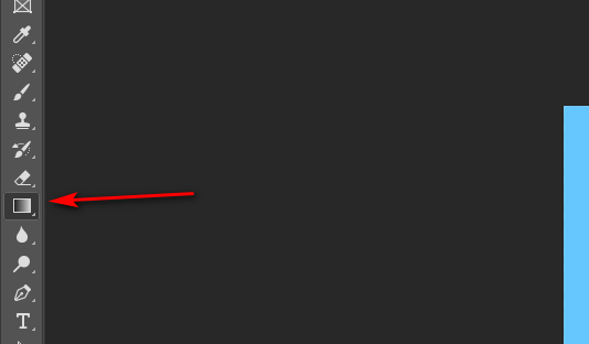 PS中怎么把两个图层之间做成渐变的效果？